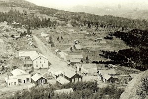Oldest known photo of Gold Hill, Colorado  circa mid 1870s