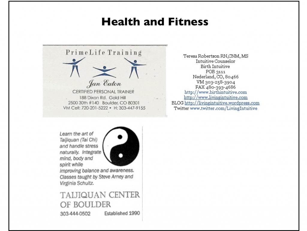 Health and Fitness
