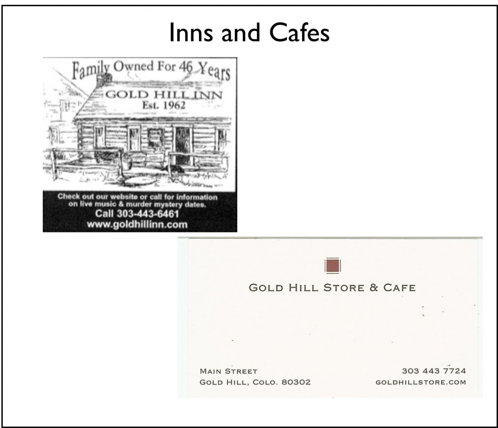 Inns and Cafes