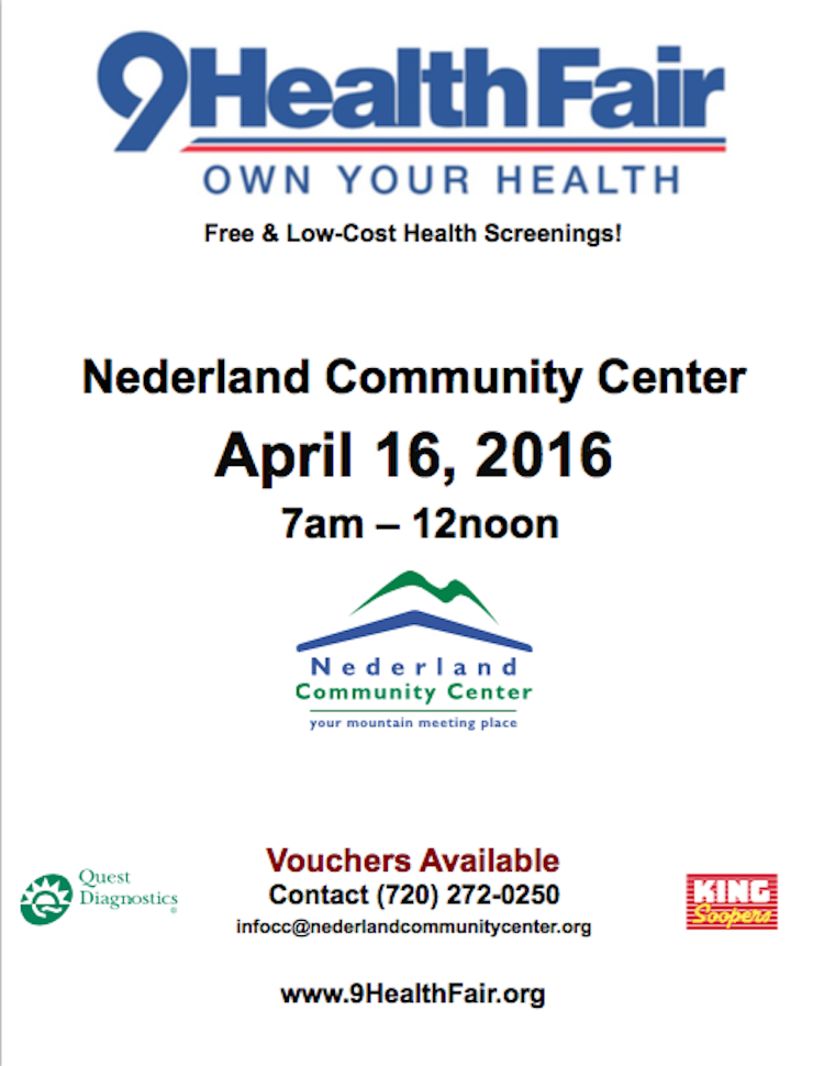 9Health Fair in Nederland Gold Hill, Colorado