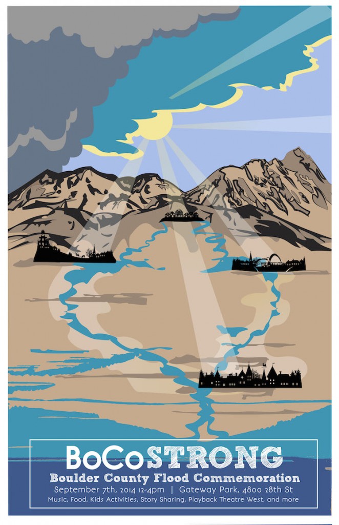 Flood Commemoration Poster